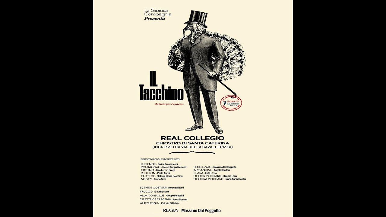 Il Tacchino di Georges Feydeau- Commedia in 3 atti