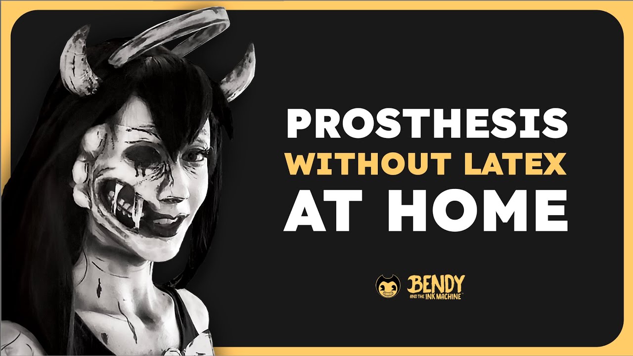 How to make a prosthesis at home without latex - Cosplay tutorial FR - Alice Angel cosplay (BATIM)
