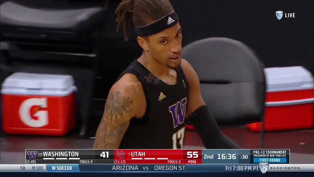Timmy Allen vs Wash 24 PTS                 3.10.21