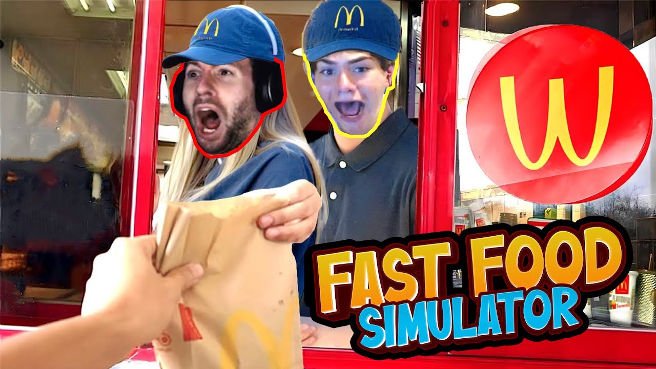 THE DRIVE THRU WAS THE WORST IDEA EVER!! | Fast Food Sim w/ Friends