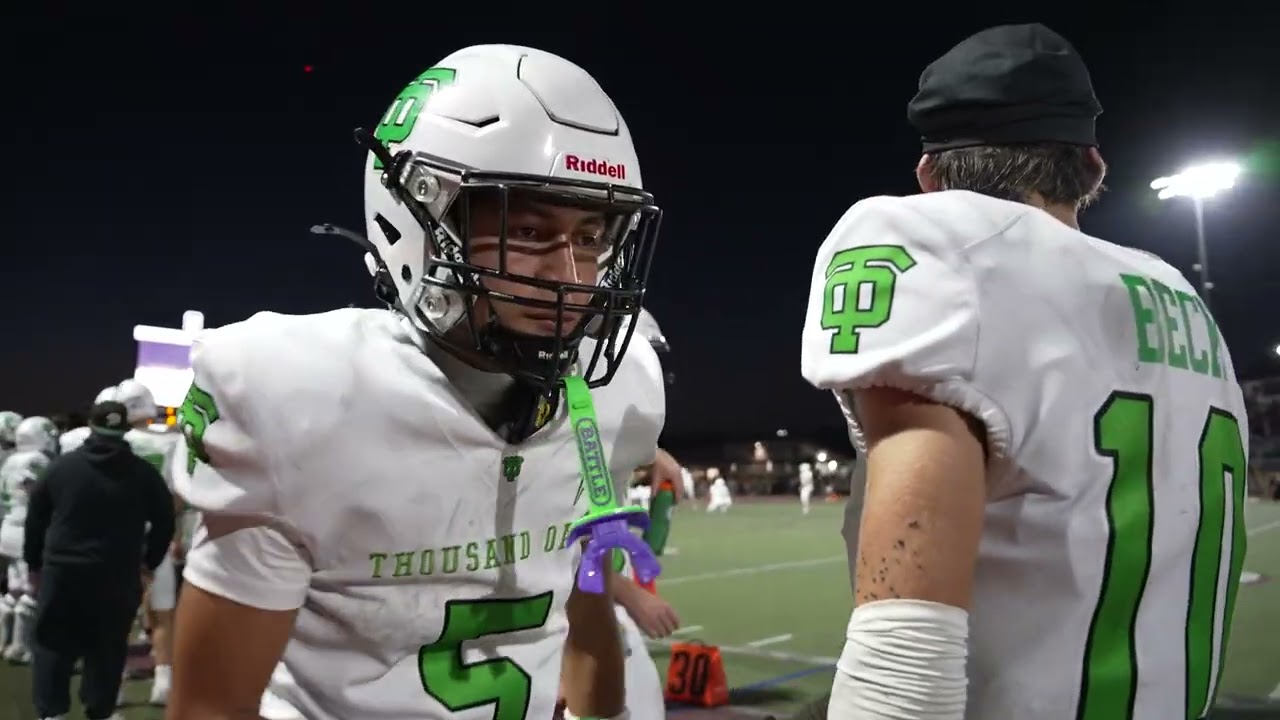 Simi Valley vs Thousand Oaks HS Football Game Highlights