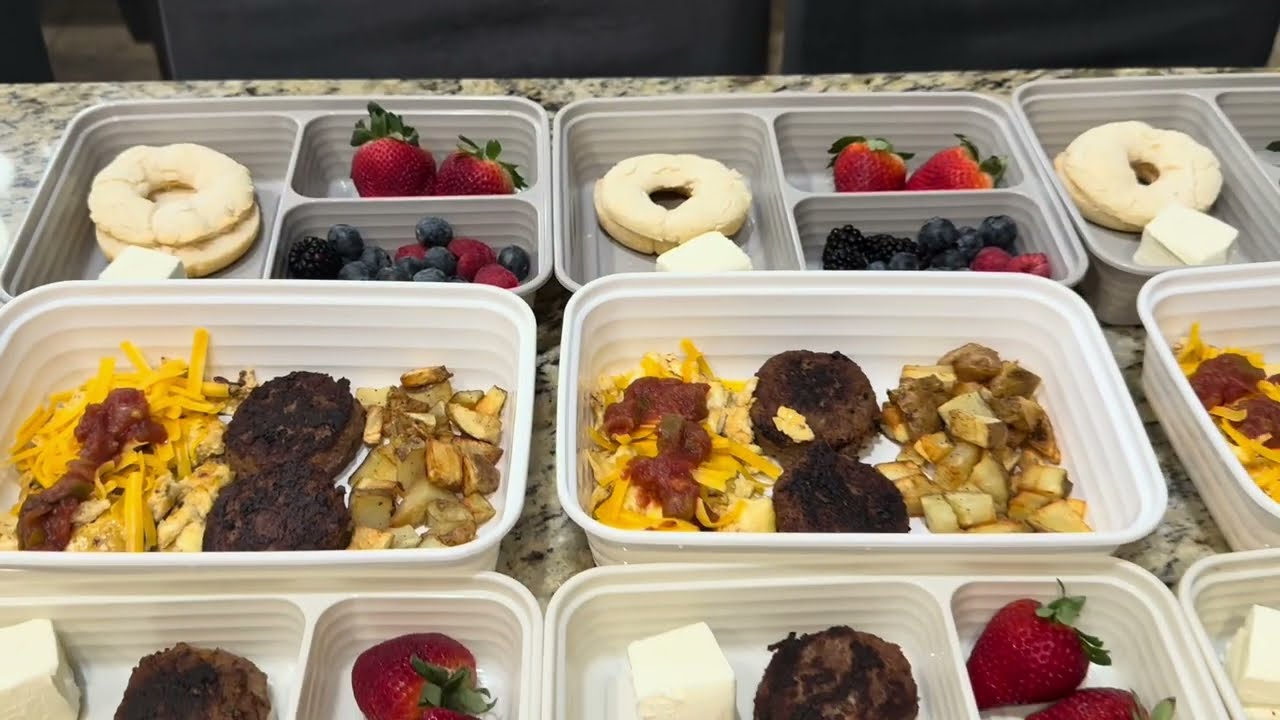 Meal Prep With Me Meal Prepping for Breakfast Week 12  