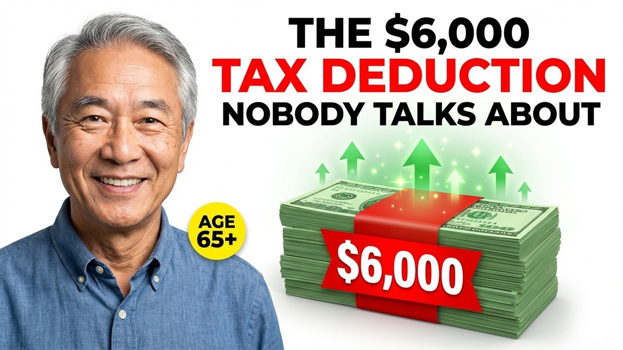 The $6,000 Senior Tax Deduction Nobody Talks About (Age 65+)