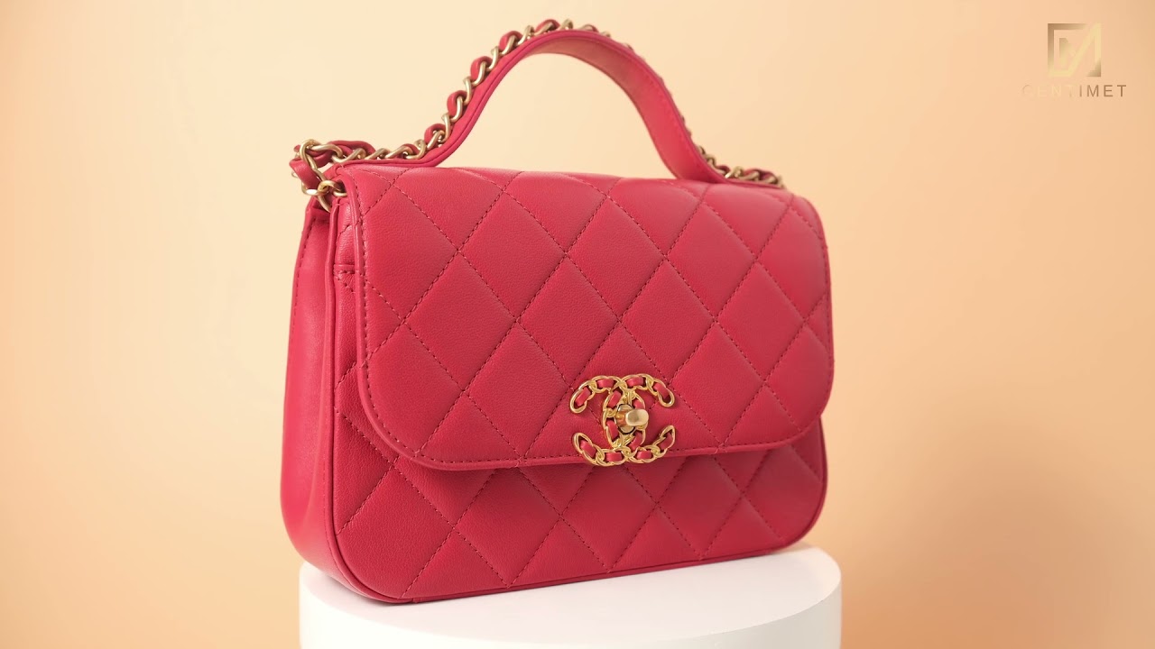 CHANEL  INFINITY  FLAP BAG  WITH TOP HANDLE | CENTIMET.VN