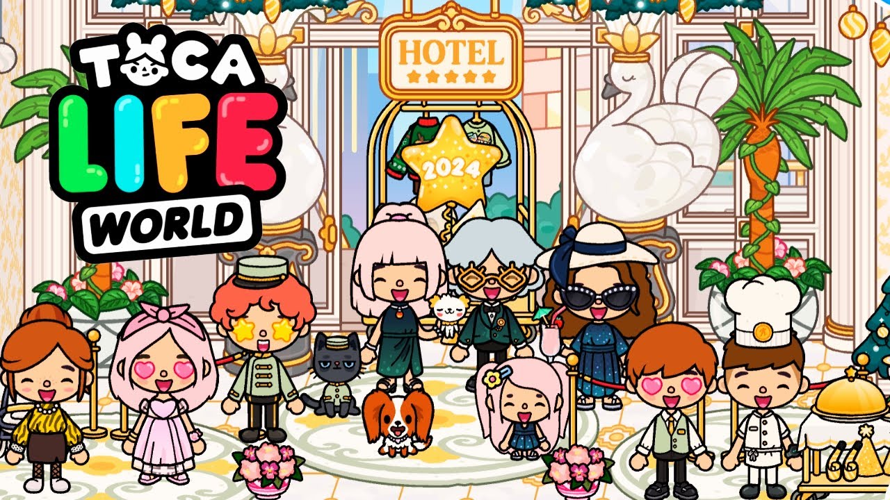 New 5 STAR ⭐ HOTEL Full House Design Ideas  | Toca Boca World