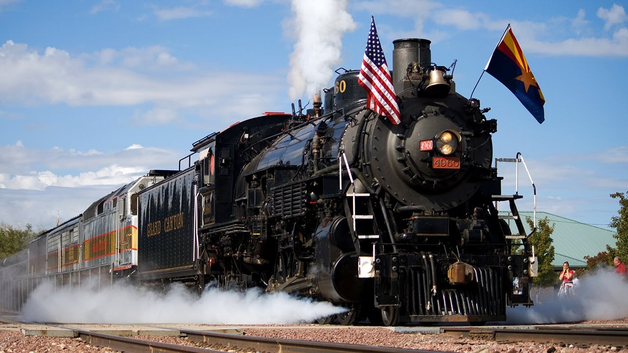 Grand Canyon Railway 4960 Steam Locomotive