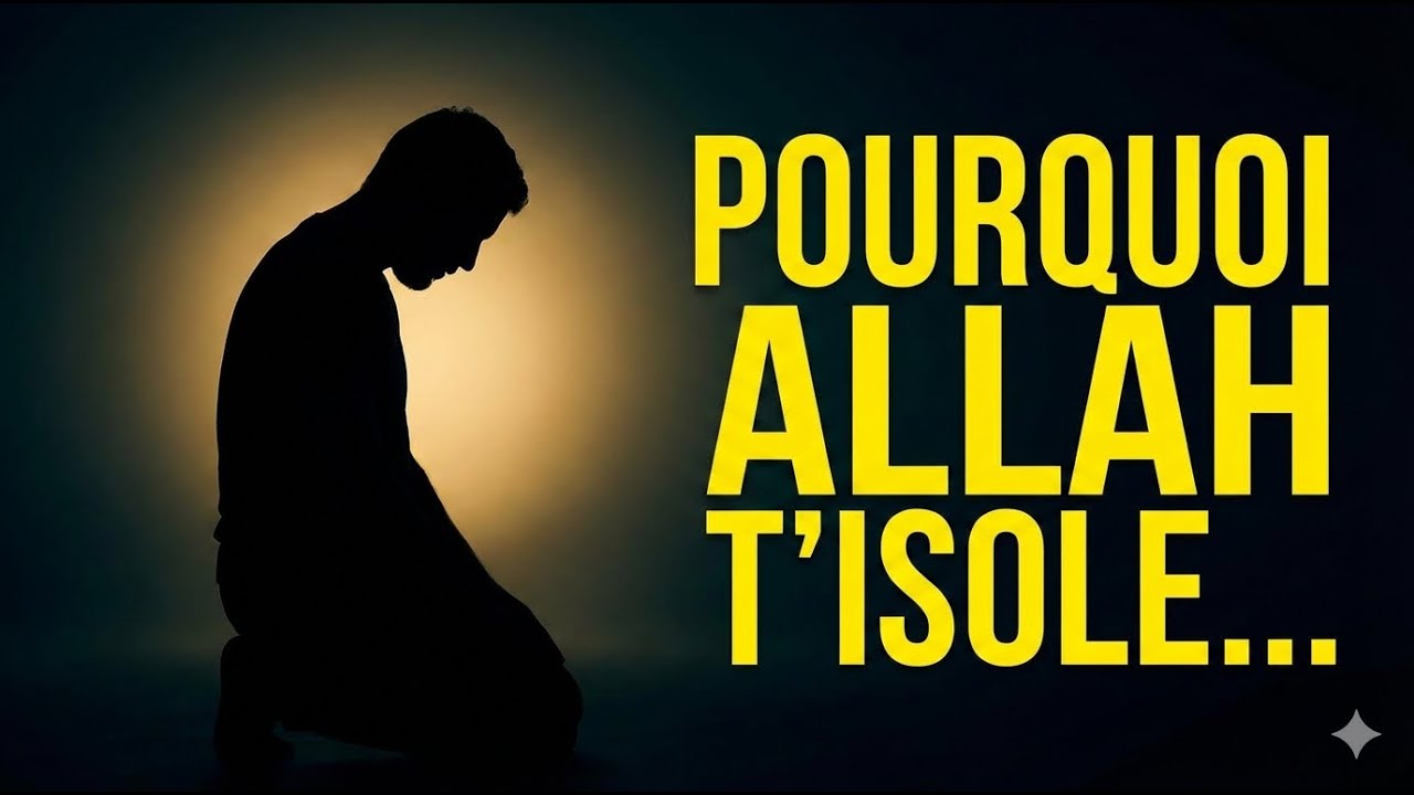 Quand Allah t’isole… parce qu’Il te prépare à quelque chose de plus grand....Patiente toi