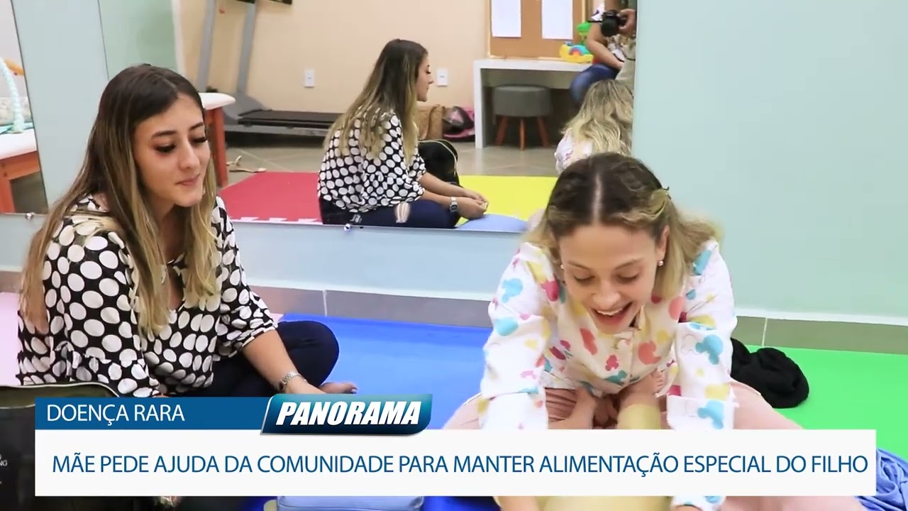 DOEN&Ccedil;A RARA: M&Atilde;E PEDE AJUDA DA COMUNIDADE PARA MANTER ALIMENTA&Ccedil;&Atilde;O ESPECIAL DO FILHO