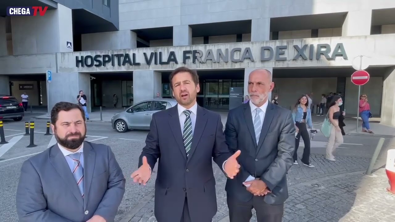 🩺🏥Fomos a Vila Franca de Xira defender a saúde dos Portugueses!
