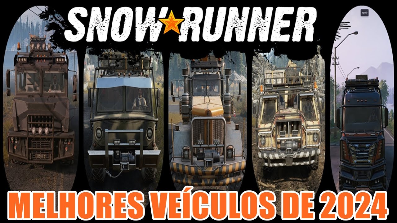 Snowrunner - Os 5 melhores caminhões de 2025 (Top 5 Best trucks) | Gameplay 4k 60FPS PT-BR