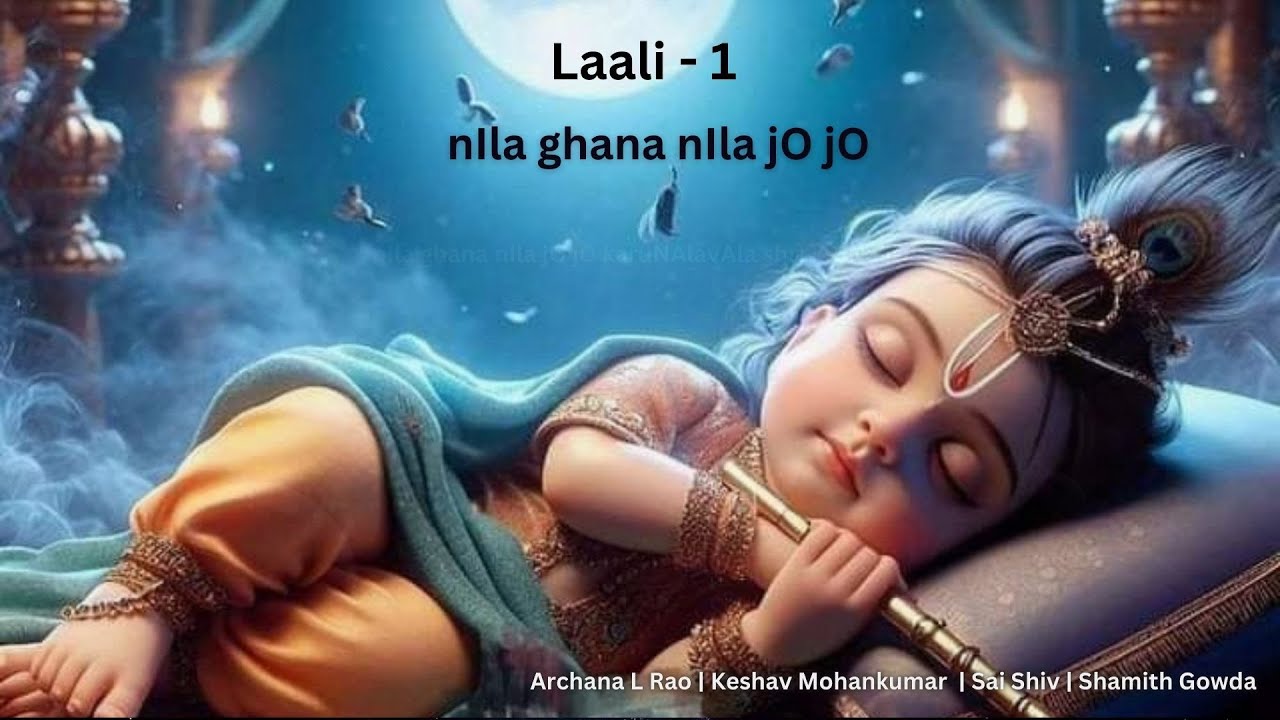 Neela Ghana Neela Jo Jo | Archana L Rao | Laali Series | Carnatic Lullaby | Sripadaraja