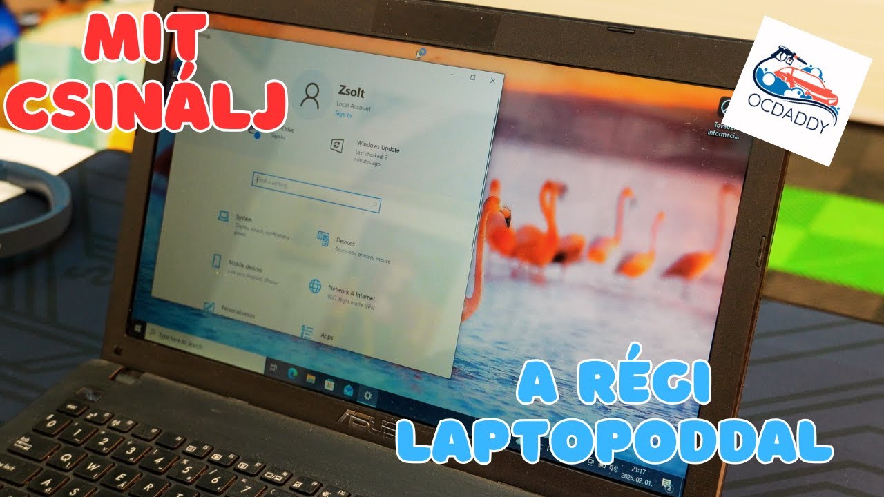 Mit csinálj a régi laptopoddal?