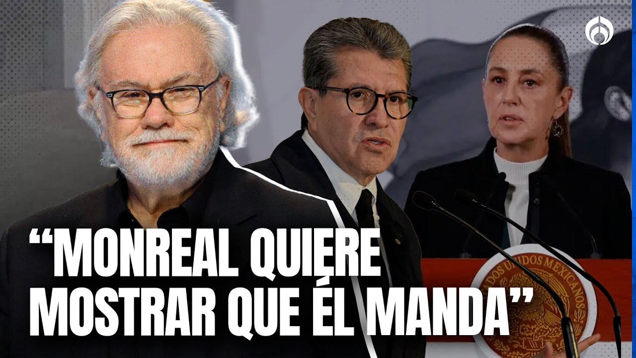 Otra vez Monreal le quiere armar pleito a Sheinbaum por tema de impuesto a videojuegos: Ruiz-Healy