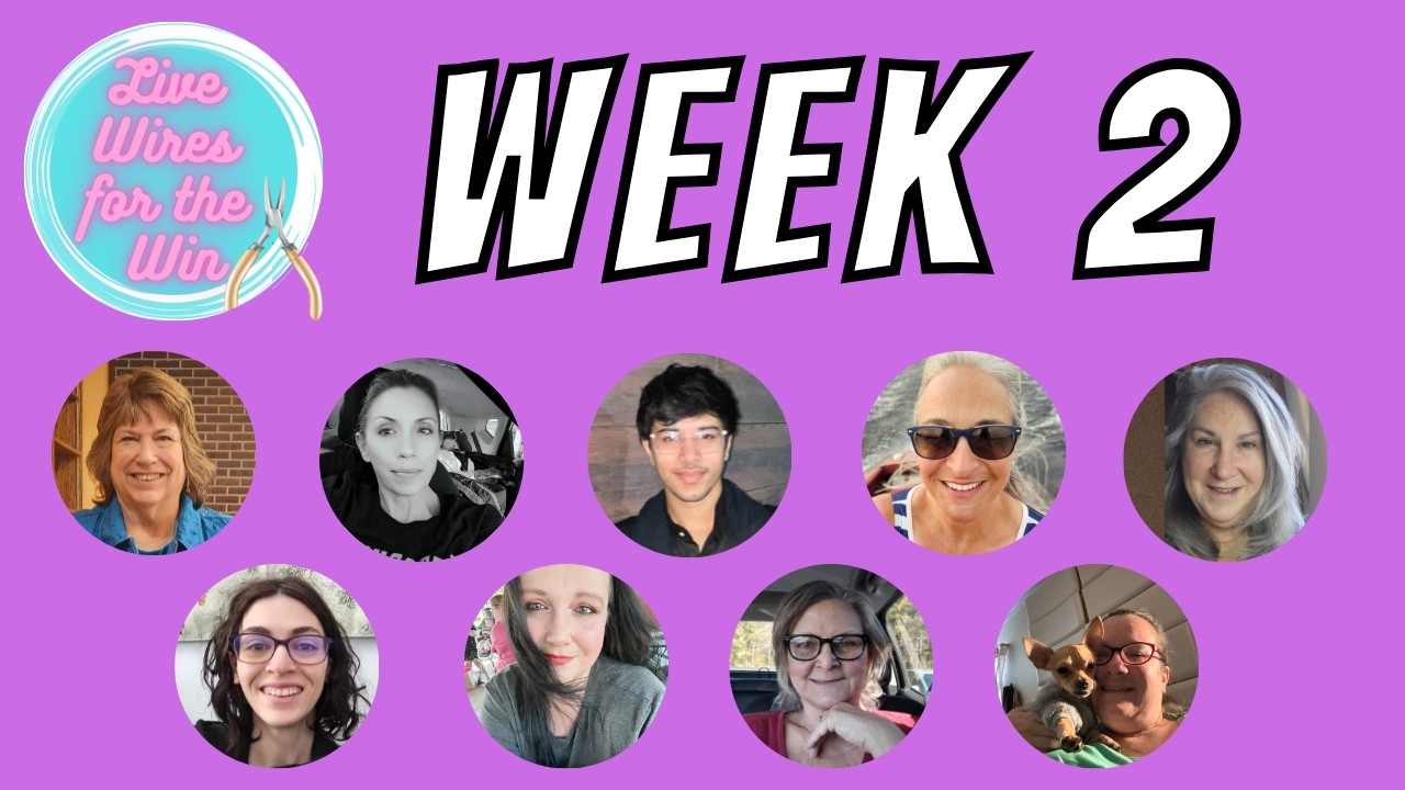 Week 2 Wired For Gold - LWFTW Season 5 Wire Art Competition