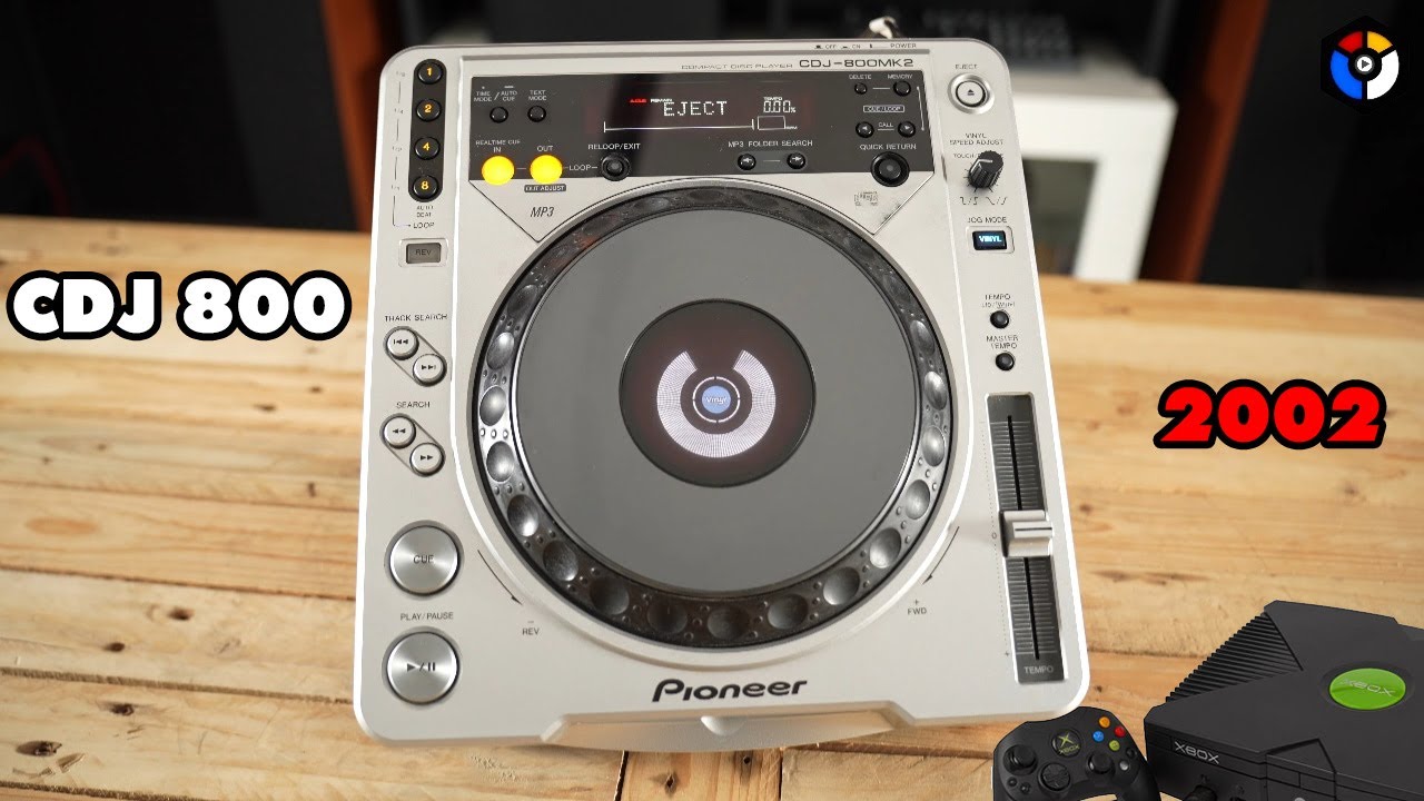 Pioneer CDJ-800 MK2 | История CDJ | 2002