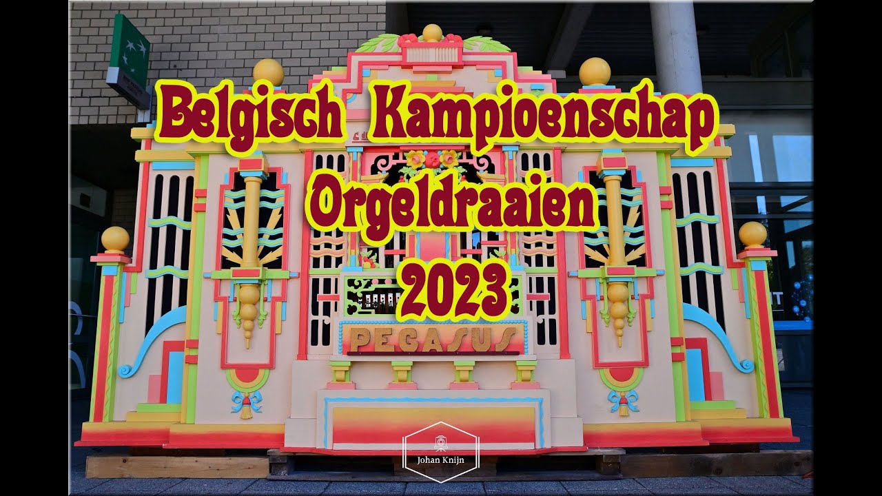 Open Belgisch Kampioenschap Orgeldraaien 2023
