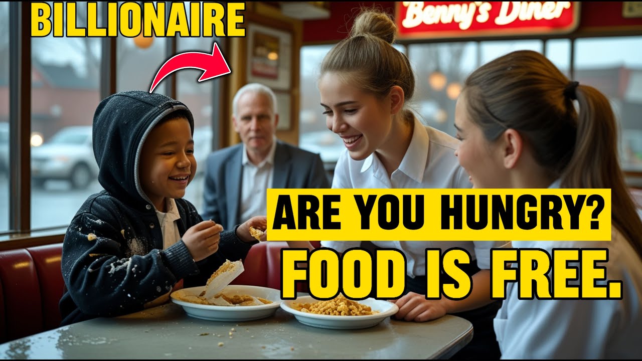 A waitress helped a homeless boy in need&mdash;unaware that a billionaire was watching from a distance.