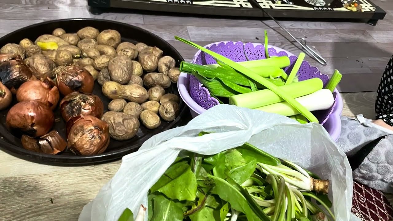 Bugün doktora gittim , doktor ne dedi sobada patates🥔 #günlük #tarif #günlükvlog #ev #köy #köyhayatı