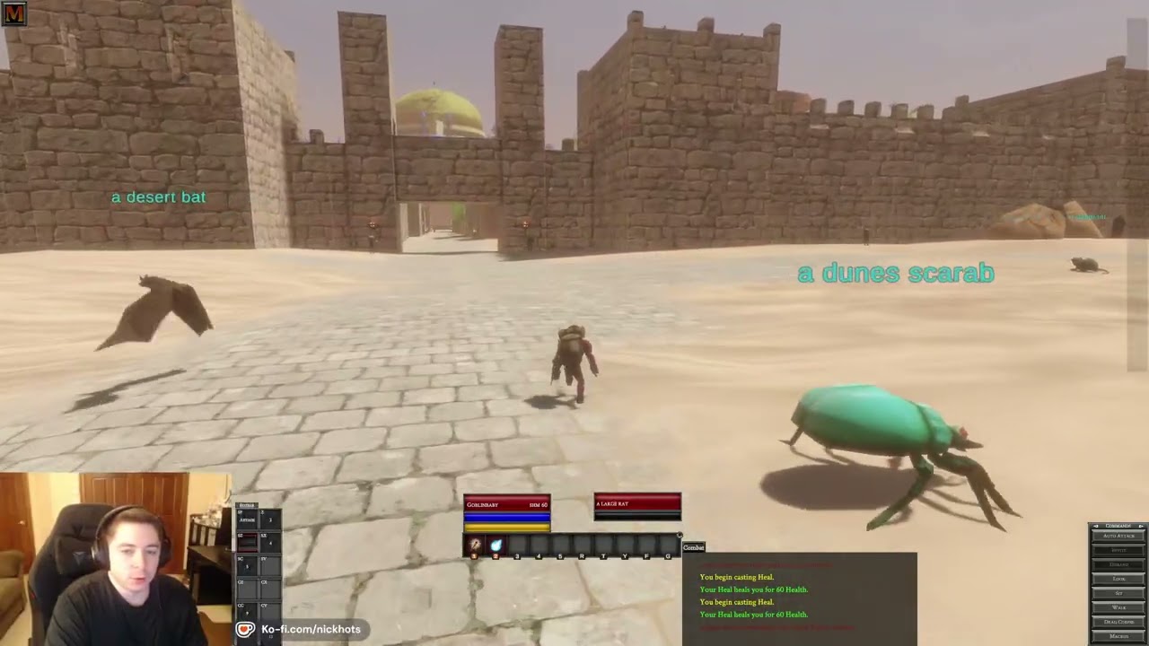 Monsters & Memories - Nick Q&A Stream while doing a little bit of Dev Work