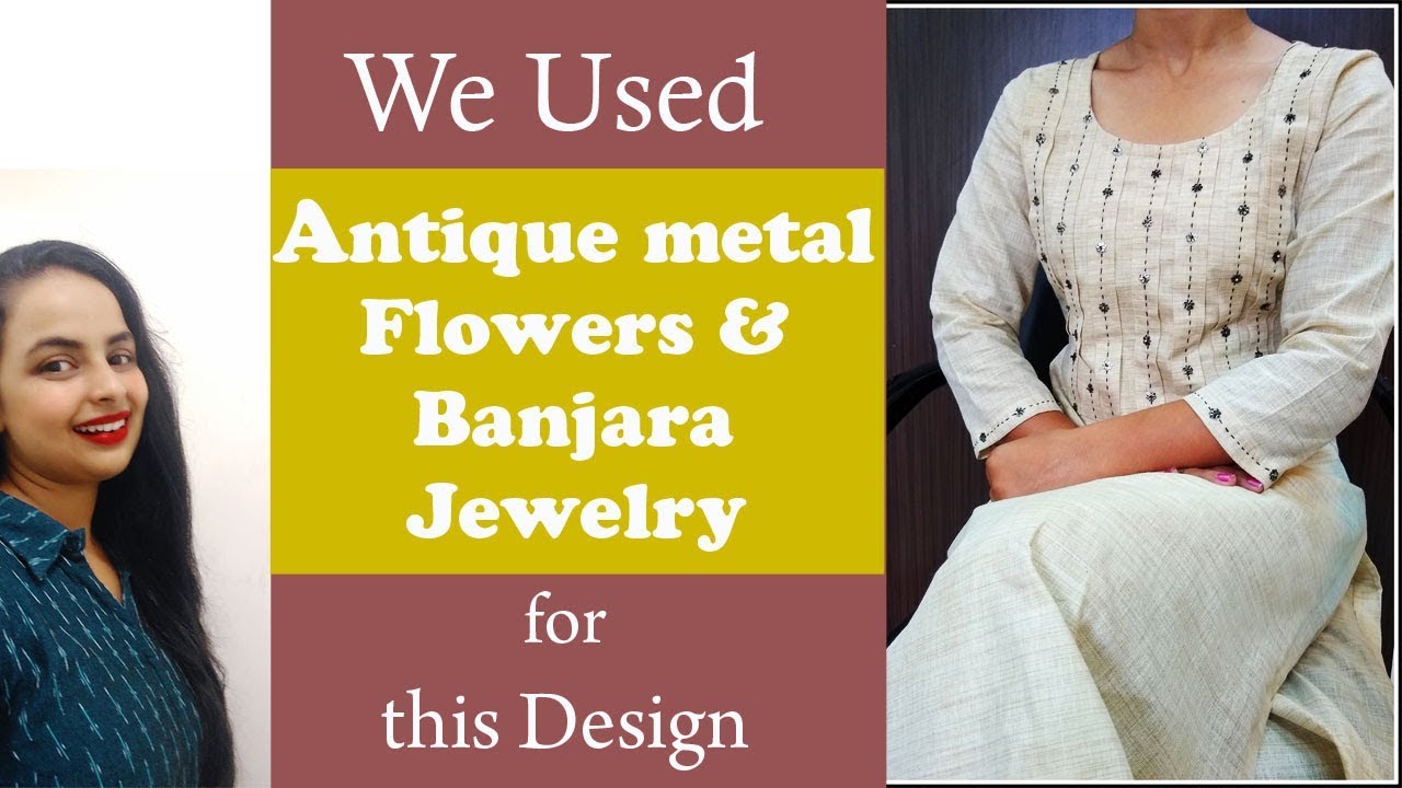 Handcrafted Kurta Design for Women who love to style in a classy way