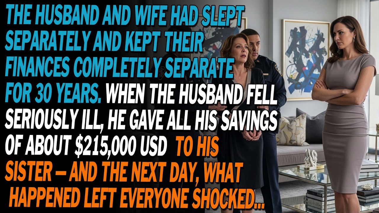 💰 Slept And Spent Separately 30 Years—when He Fell Ill, He Gave Me $4.2m…