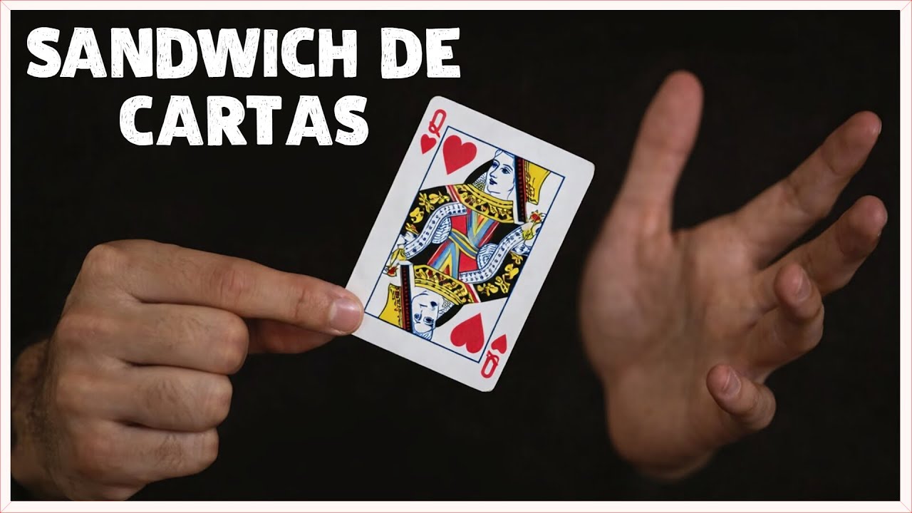 🥪TRUCO FÁCIL Y DIVERTIDO Para Niños - El Sandwich de Cartas #magia #tutorial #viral