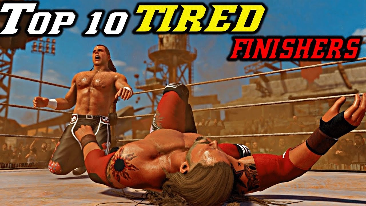 WWE 2K20 Tired Finishers! Top10