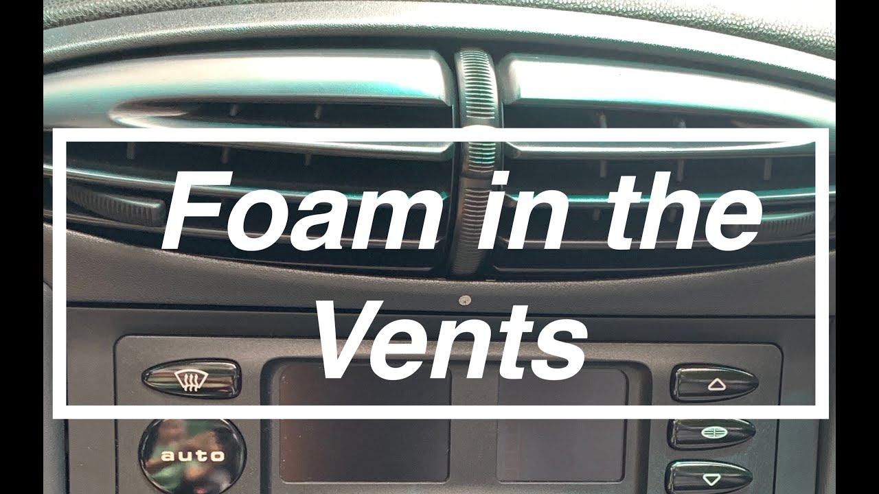 Porsche 911 Boxster 986 987 Cayman - How to repair heat and AC blend door foam blowing out the vents