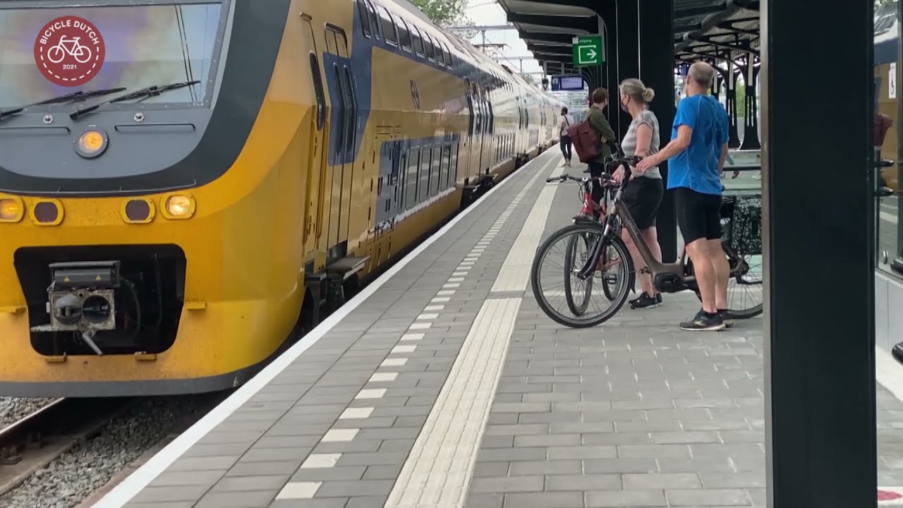 The reconstructed railway station Driebergen-Zeist