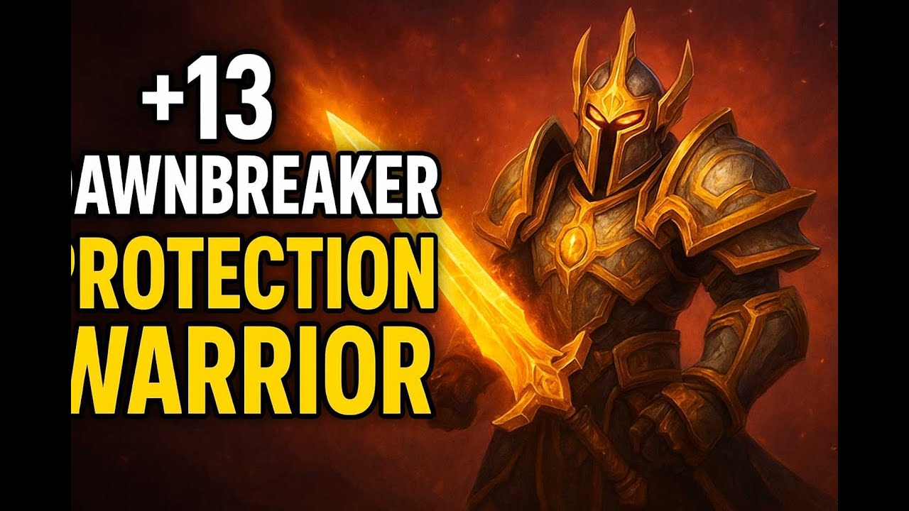 Tanking Dawnbreaker +13 as a Protection Warrior – Full Run!