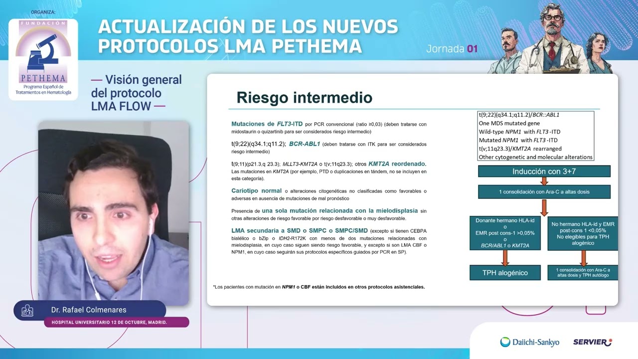 Webinar Actualización de los Nuevos Protocolos PETHEMA LMA - Jornada 6 de noviembre