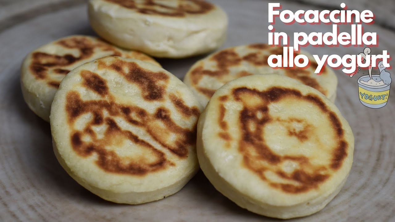 Focaccine allo Yogurt