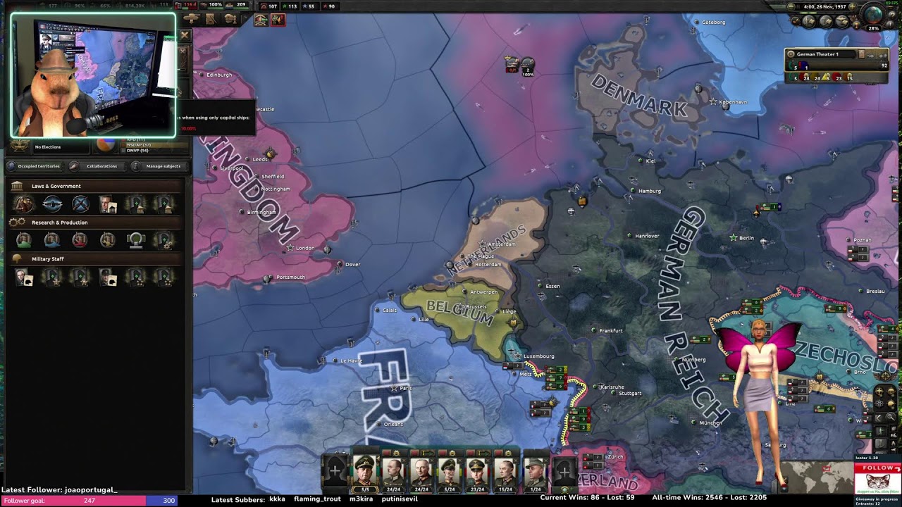 ▶️Hoi4◀️ day2 - mefo bills and spanish civil war - second try (🎯!help or @misu_bot help🚨