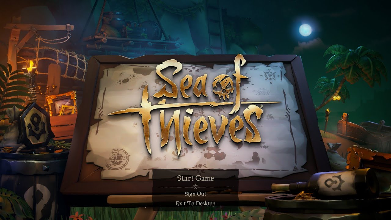 Sea of Thieves: Season 17 Main Menu Atmosphere 1 Hour Extended