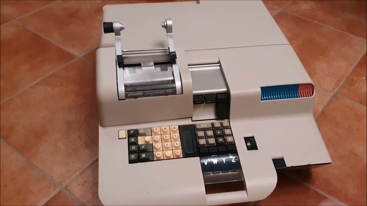 Olivetti Programma 101 Primo Personal Computer P101 Perottina [Italiano]
