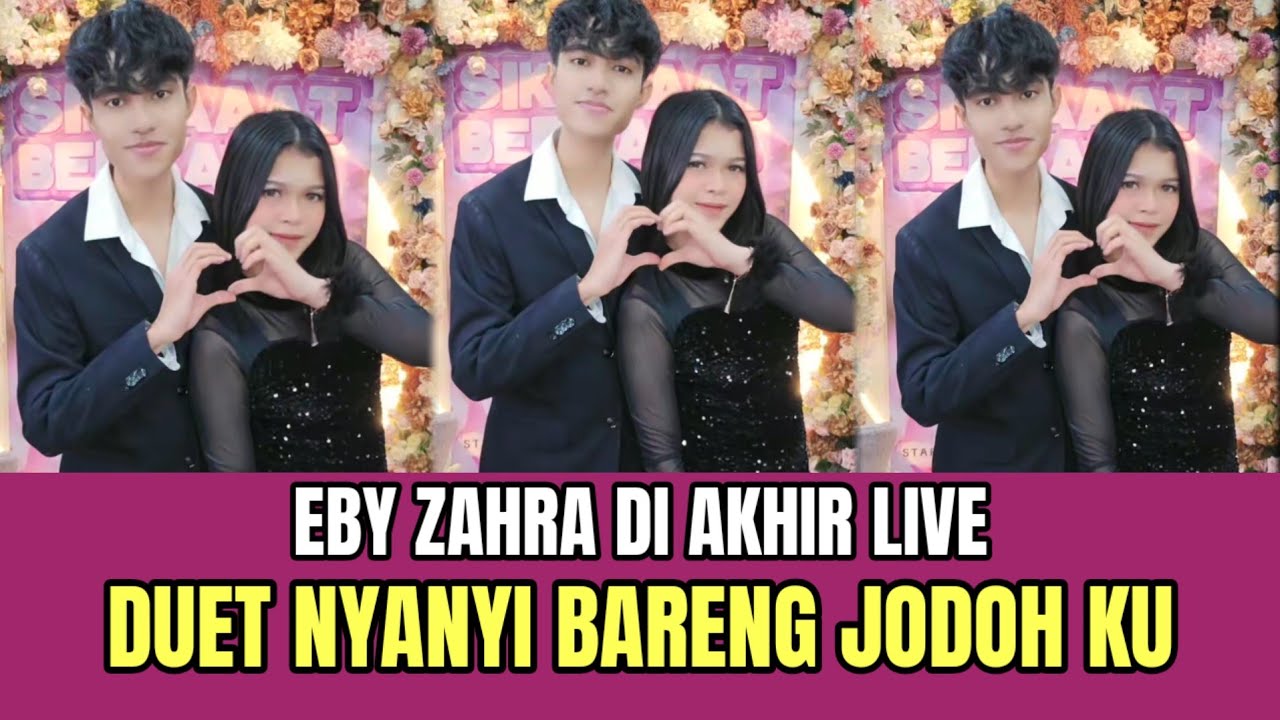 KOCAK! Eby Zahra di Akhir Live, Duet Nyayi Bareng Jodoh Ku!