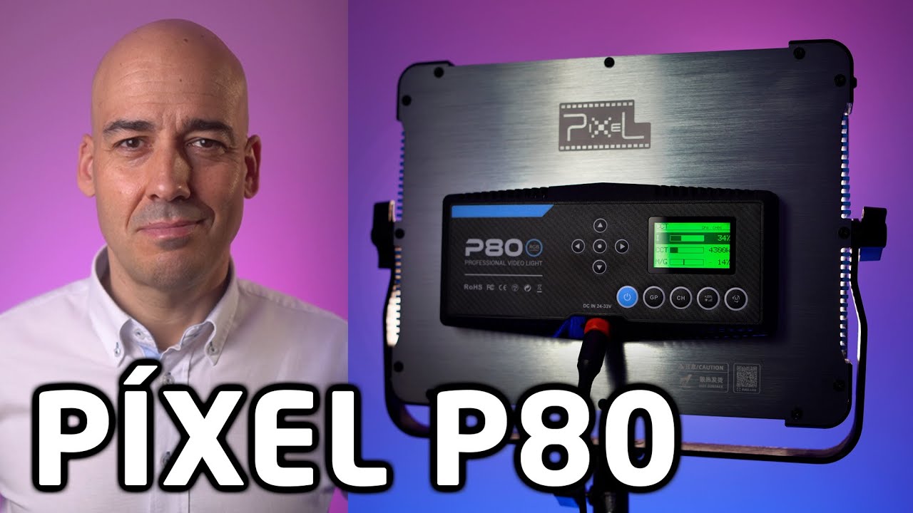 🌈 PIXEL P80 RGB PANEL LED 2500-10000K  / Luz para FOTOGRAFÍA y CREACIÓN de CONTENIDO