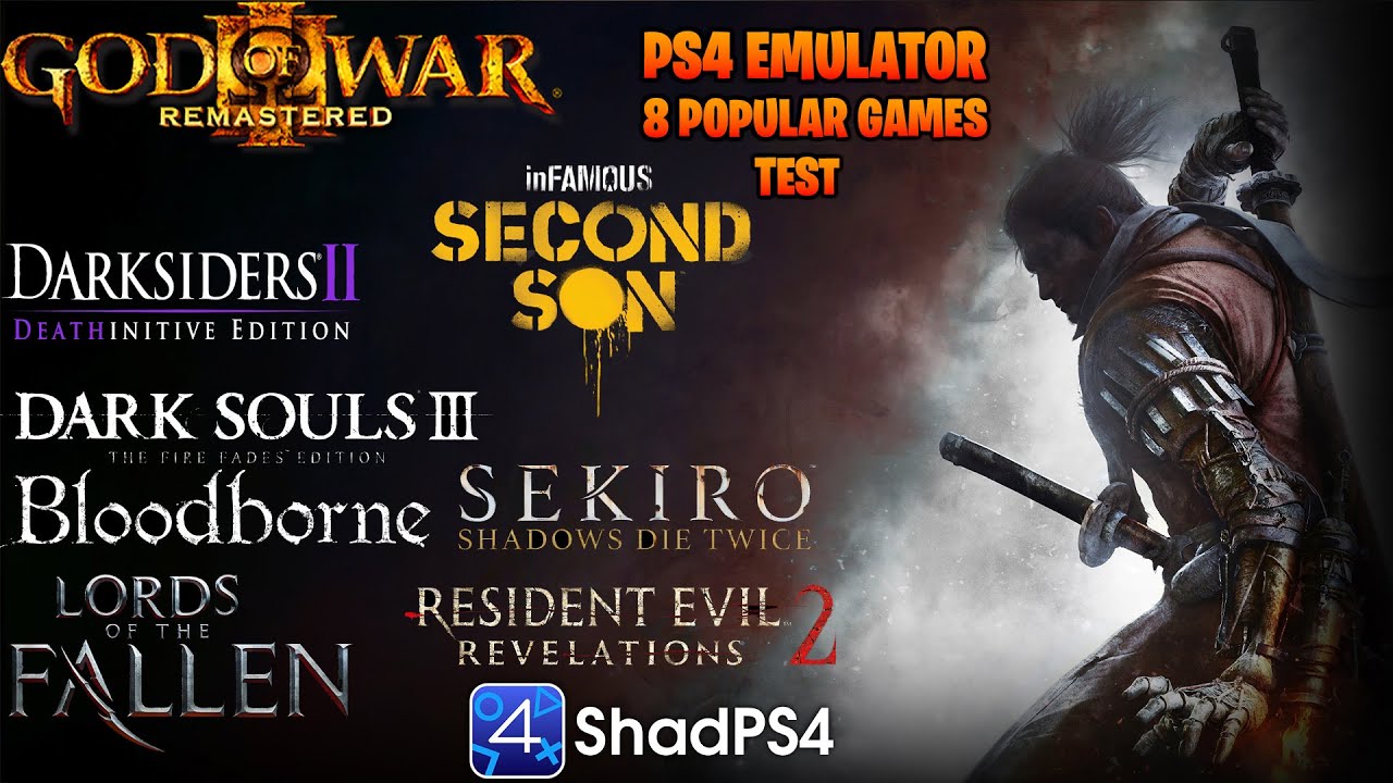 I Tested 8 Popular Games on PS4 Emulator | ShadPS4 WIP 0.13.1 (PC)