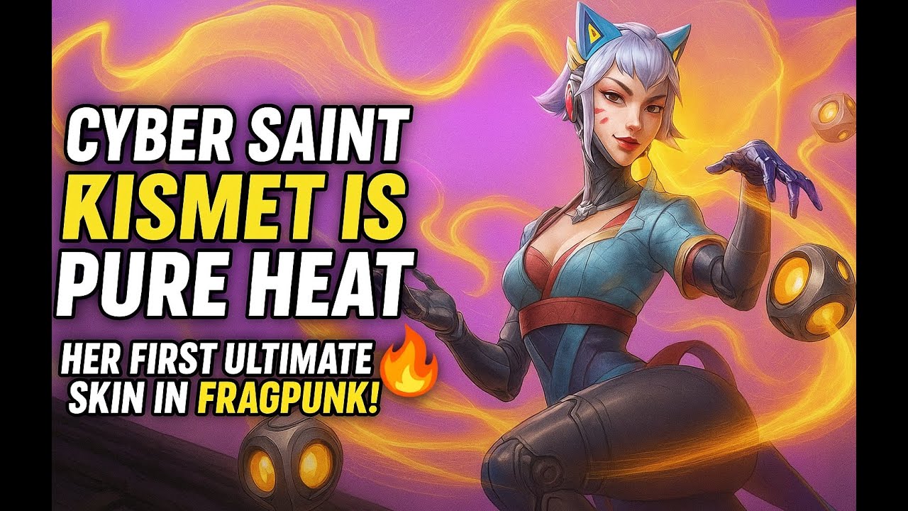 Cyber Saint Kismet is PURE HEAT 💀🔥 | Her FIRST Ultimate Skin in Fragpunk!