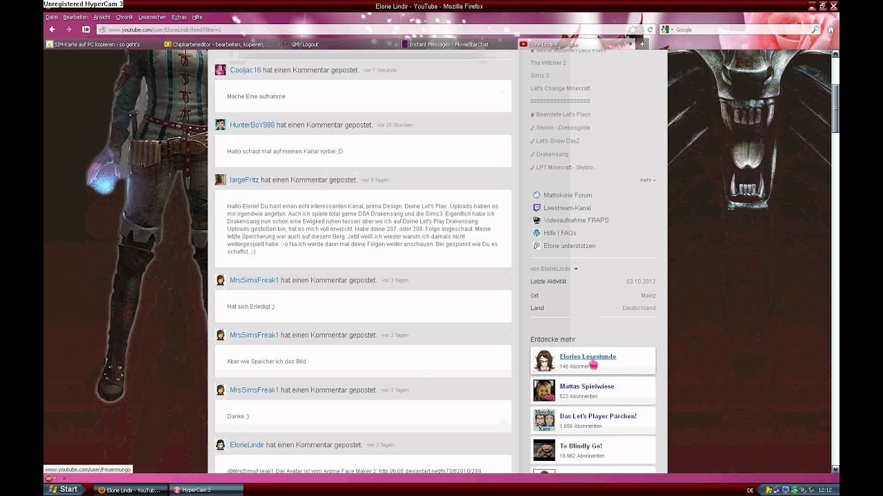 Kanalvorstellung Elorielindir