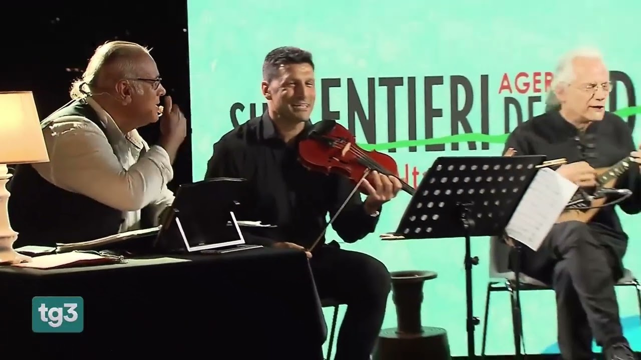 ENZO DE CARO AL TG3 DAL FESTIVAL AGEROLA SUI SENTIERI DEGLI DEI 2025