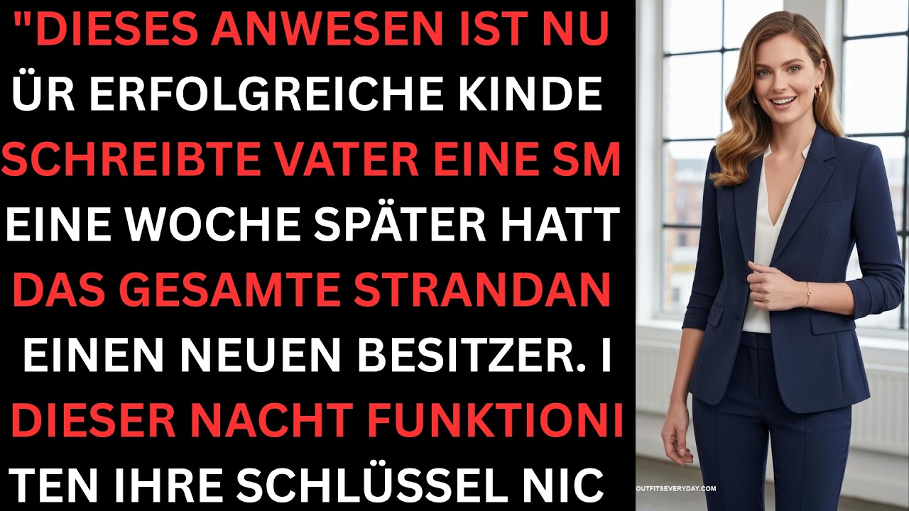 Meine Eltern verbannten mich aus dem Strandhaus – also kaufte ich die ganze Küste