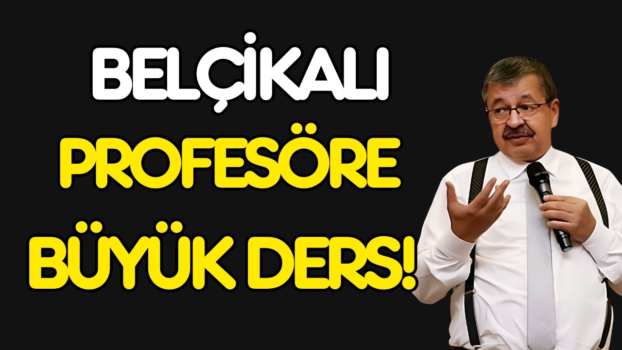 BELÇİKALI PROFESÖRE HAYATININ DERSİNİ VERDİM! | Hayati İnanç Aile