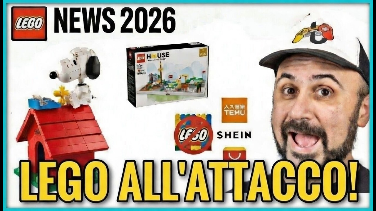 LEGO NEWS DELLA SETTIMANA! - SNOOPY FIGHISSIMO, REVEAL ATTESISSIMO LEGO HOUSE, LEGO VS I CINESI!!!