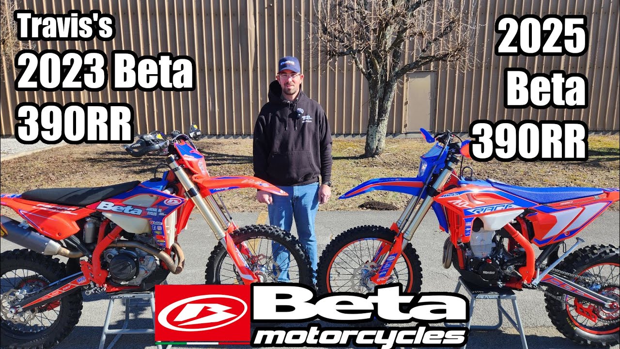 2025 Beta 390RR and Travis's 2023 390RR