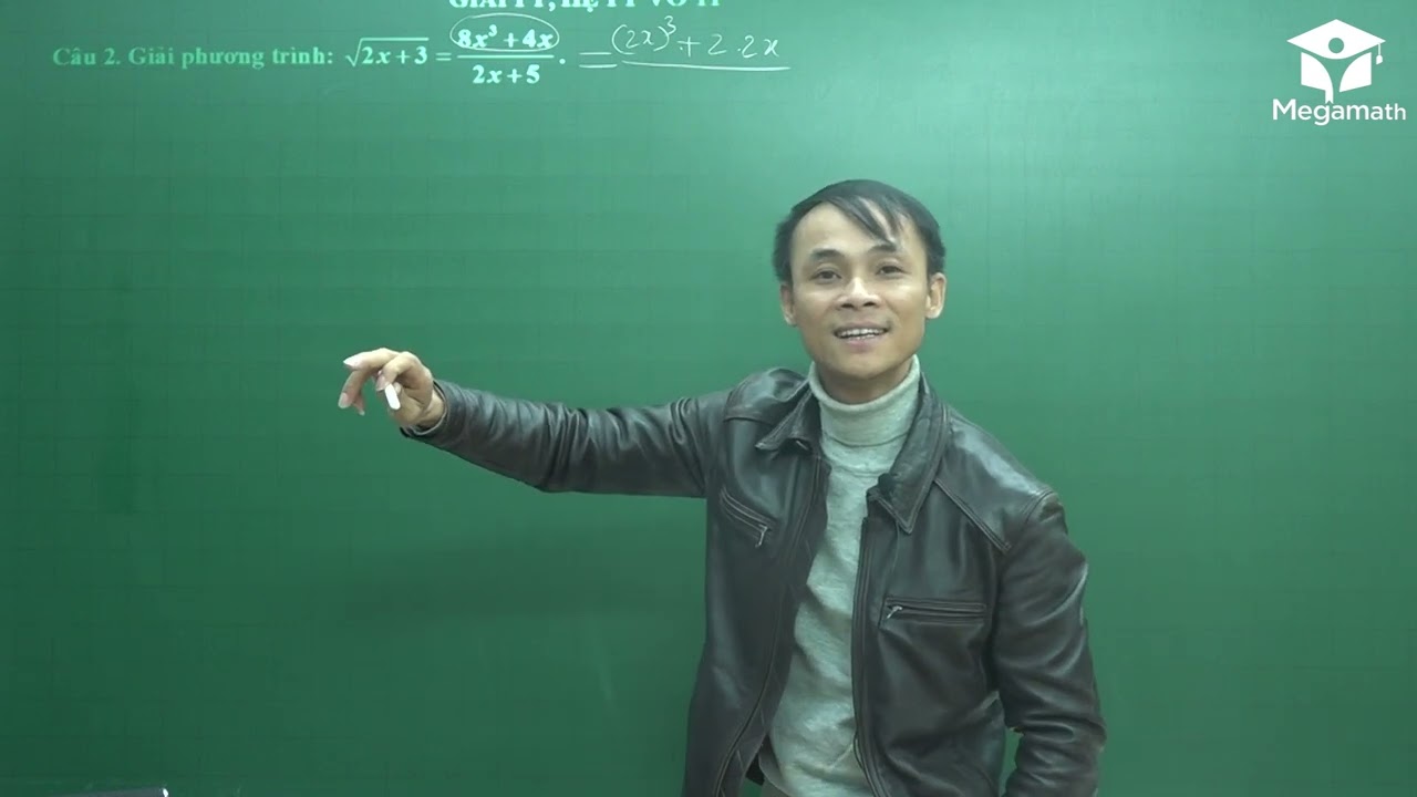 Giải phương trình, hệ phương trình vô tỉ Bồi dưỡng HSG Toán 9 - Thầy Trần Ngọc Hà