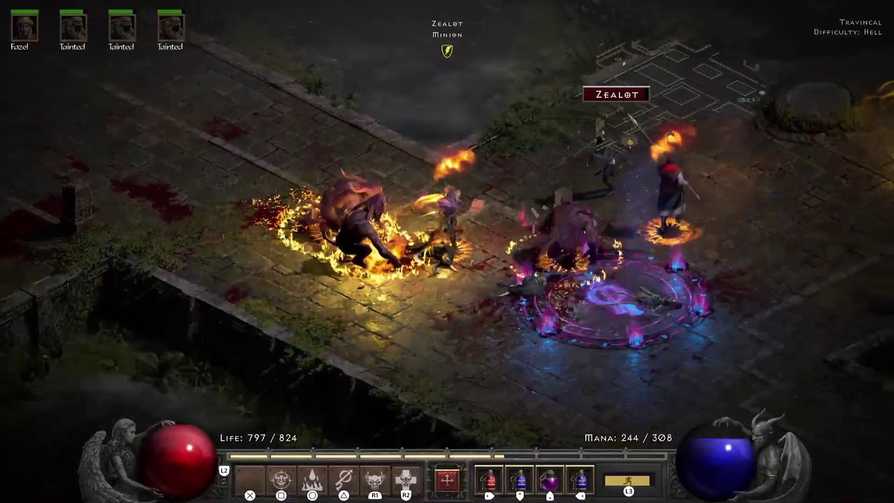Diablo II Resurrected (PS5 Pro) Reign of the Warlock
