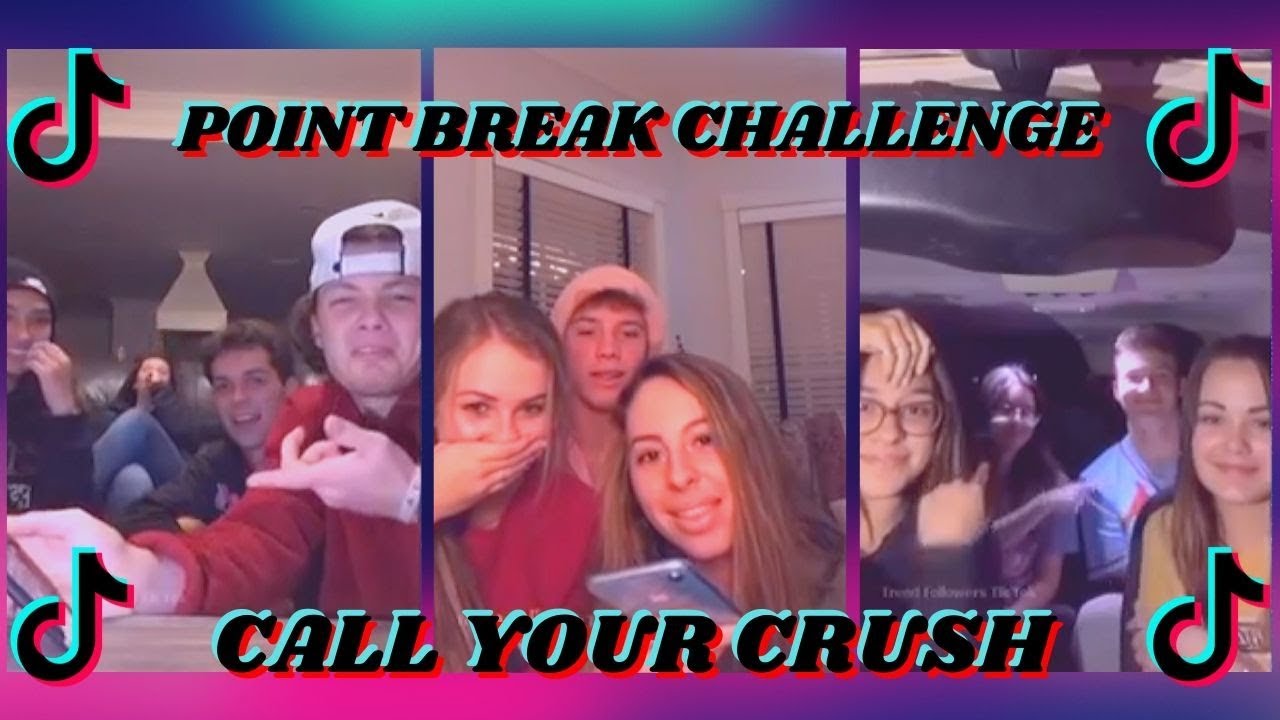 People Call and Confess to Their Crush | Point Break Challenge Tik Toks Part 4