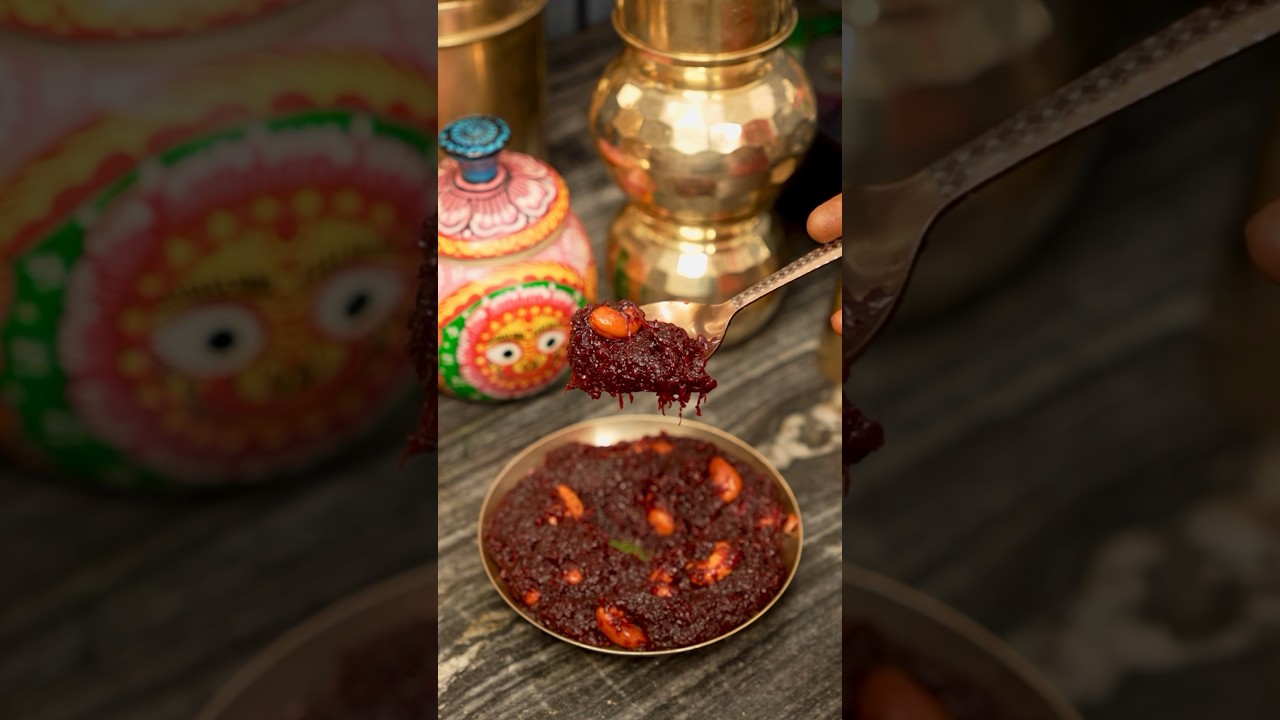Super Tasty Beetroot Halwa Recipe 🤤 #shorts