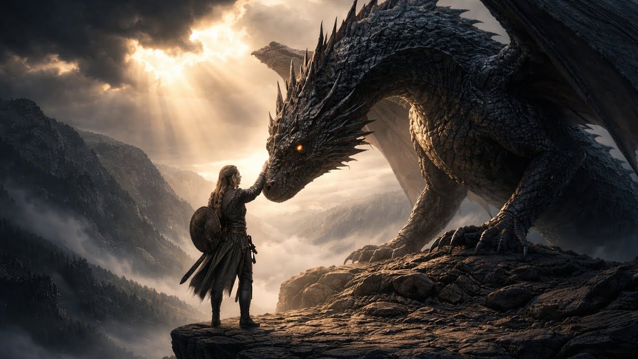 The Dragon Who Chose a Human | Emotional Fantasy Story | Cinematic 4K Adventure